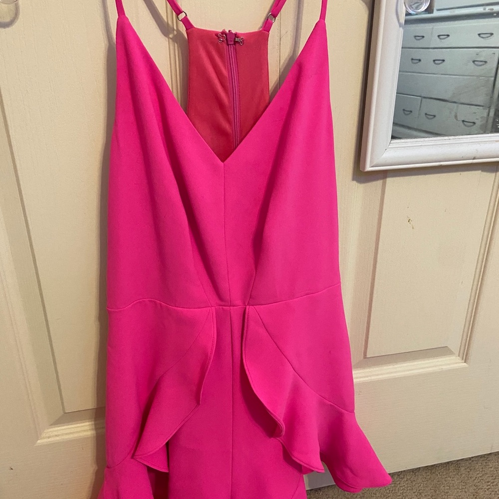 pink romper size small
